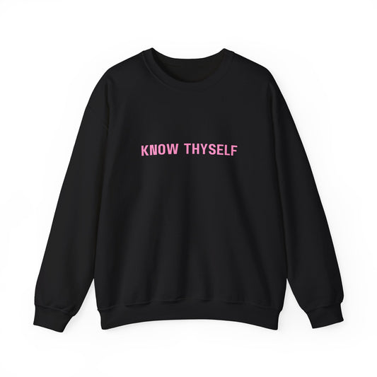 "Know Thyself" Crewneck Sweatshirt